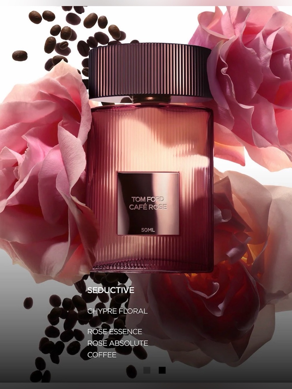 ❌SOLD❌TOM FORD - CAFE ROSE EAU DE PARFUM VAPORISATEUR SPRAY - Picture 3 of 7